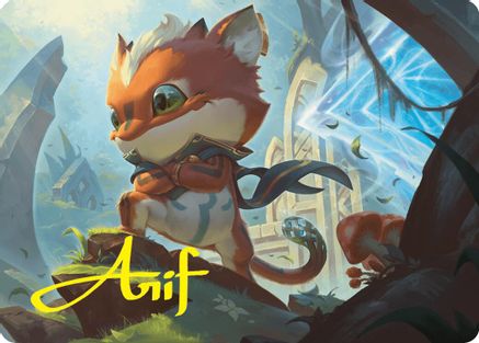 Loot, Exuberant Explorer Art Card (12/54) (Gold-Stamped Signature) (ASFDN-012) - special
