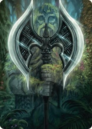 Leyline Axe Art Card (18/54) (ASFDN-049) - special