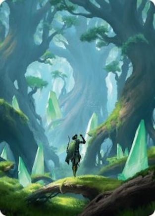 Forest Art Card (25/54) (ASFDN-025) - special