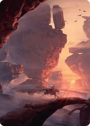 Mountain Art Card (24/54) (ASFDN-024) - special