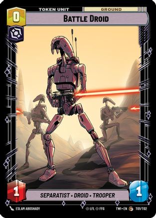 Battle Droid // Clone Trooper (T01 // T02) - TOTR - Common