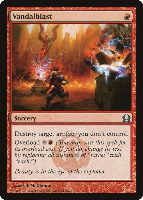Vandalblast (RTR-111) - uncommon - Foil