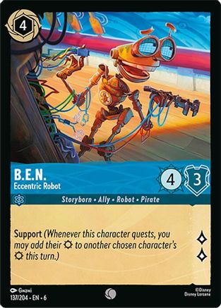 B.E.N. - Eccentric Robot (137/204) - Common