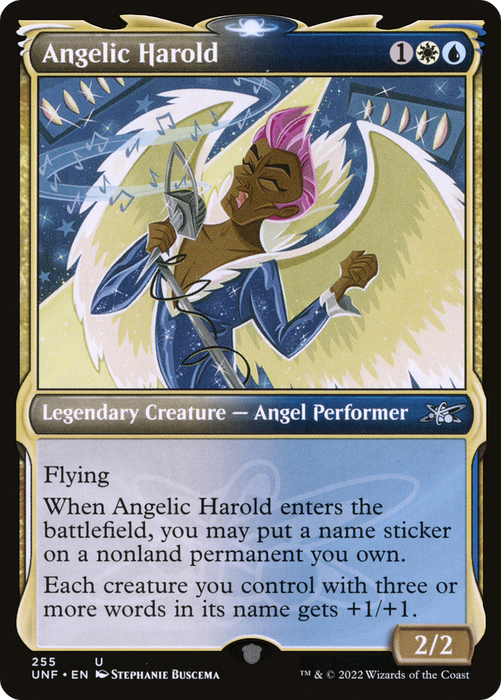 Angelic Harold (UNF-255) - uncommon: (Showcase) - Foil