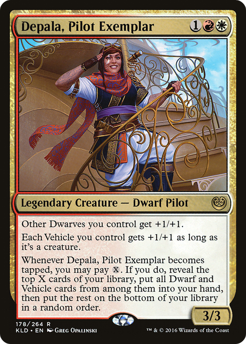 Depala, Pilot Exemplar (KLD-178) - rare - Foil
