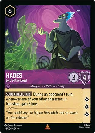 Hades - Lord of the Dead (36/204) - Rare