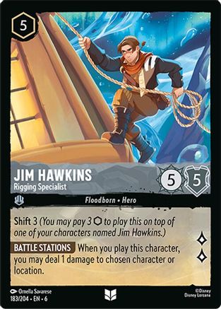 Jim Hawkins - Rigging Specialist (183/204) - Uncommon