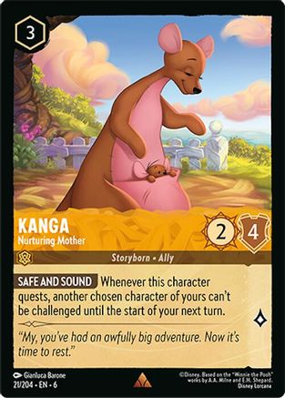 Kanga - Nurturing Mother (21/204) - Rare