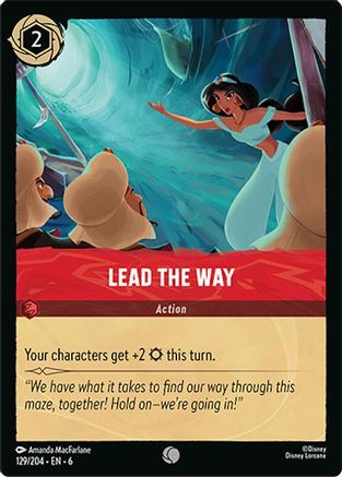 Lead the Way (129/204) - Common - Cold Foil