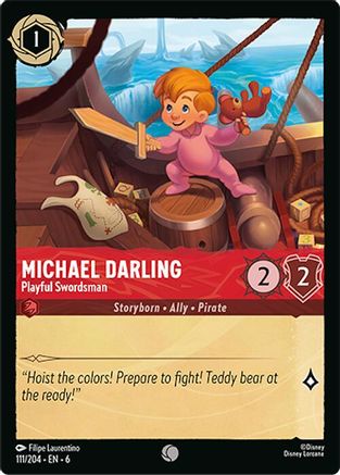Michael Darling - Playful Swordsman (111/204) - Common