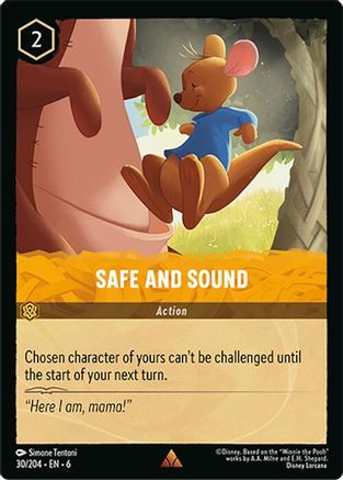 Safe and Sound (30/204) - Rare - Cold Foil
