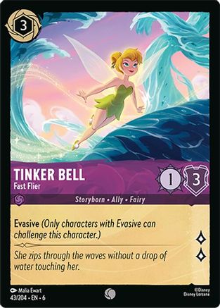 Tinker Bell - Fast Flier (43/204) - Common
