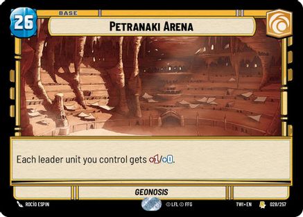 Petranaki Arena (028/257) - TOTR - Rare - Foil