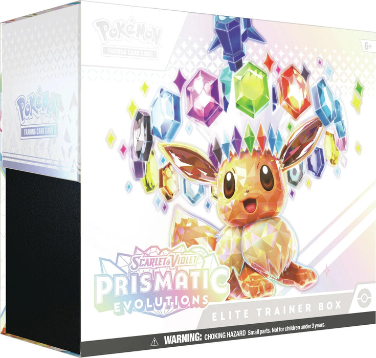 Scarlet & Violet: Prismatic Evolutions - Elite Trainer Box (anglais)
