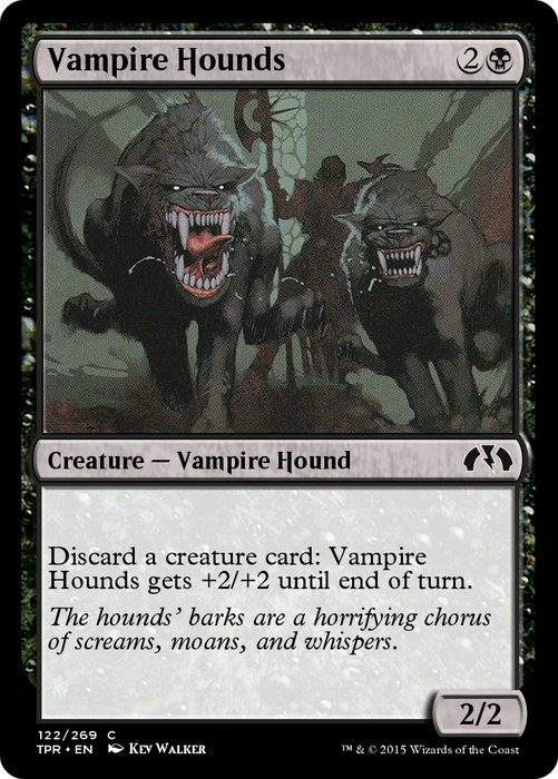 Vampire Hounds (TPR-122) - common - Foil