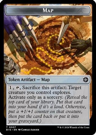 Map // Plot Double-Sided Token (BIG-7 // 20) - token