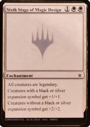 Sixth Stage of Magic Design (-) - promo