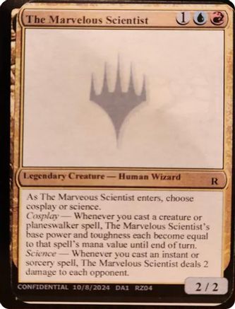 The Marvelous Scientist (-) - promo