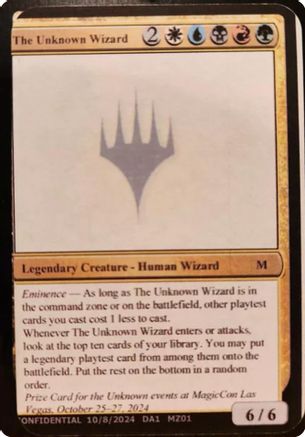 The Unknown Wizard (-) - promo