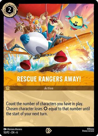 Rescue Rangers Away! (10) - Promo - Cold Foil