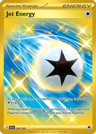 Jet Energy (252/191) - SSS  - Hyper Rare - Holofoil