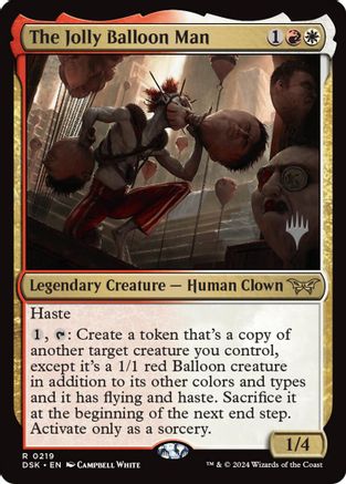 The Jolly Balloon Man (PPDSK-219) - rare - Foil