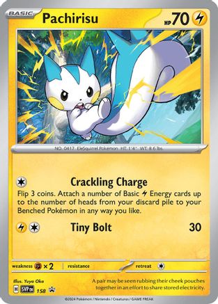 Pachirisu (158) - SSVPC  - Promo - Holofoil