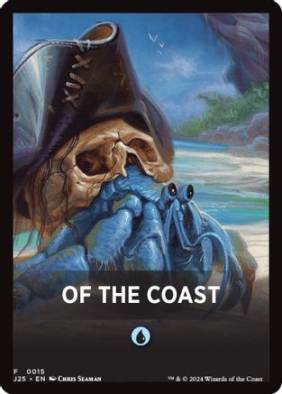 Of The Coast Theme Card (J25-015) - token