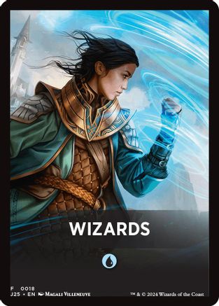 Wizards Theme Card (J25-018) - token