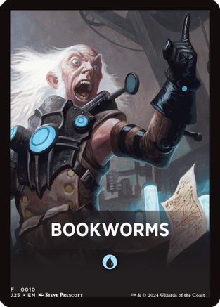 Bookworms Theme Card (J25-010) - token