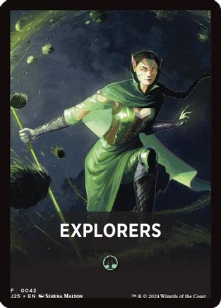 Explorers Theme Card (J25-042) - token