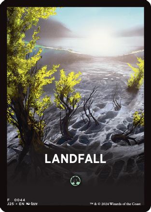 Landfall Theme Card (J25-044) - token