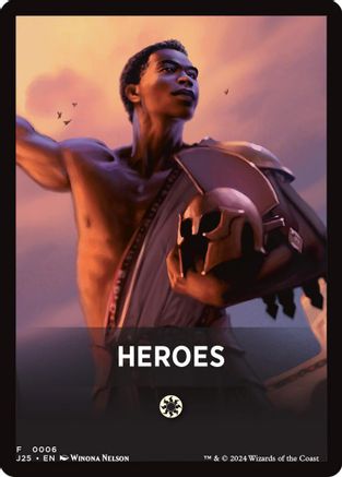 Heroes Theme Card (J25-006) - token