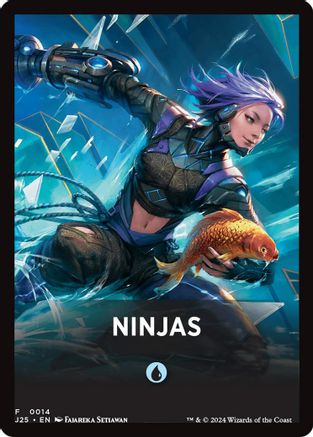 Ninjas Theme Card (J25-014) - token