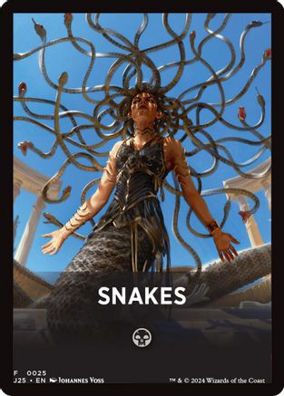 Snakes Theme Card (J25-025) - token