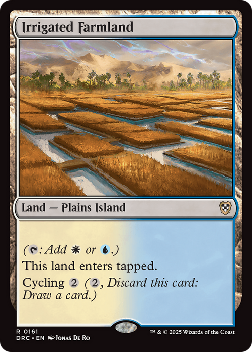 Irrigated Farmland (DRC-161) - rare - Foil