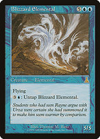 Blizzard Elemental (UDS-027) - rare