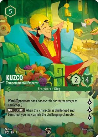 Kuzco - Temperamental Emperor (8) - Promo - Holofoil