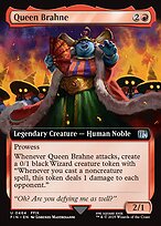 Queen Brahne (Extended Art) (FIN-464) - uncommon - Foil