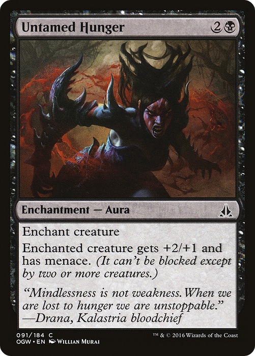 Untamed Hunger (OGW-091) - common - Foil