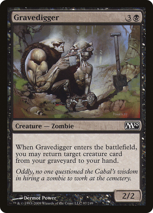 Gravedigger (M10-097) - common - Foil