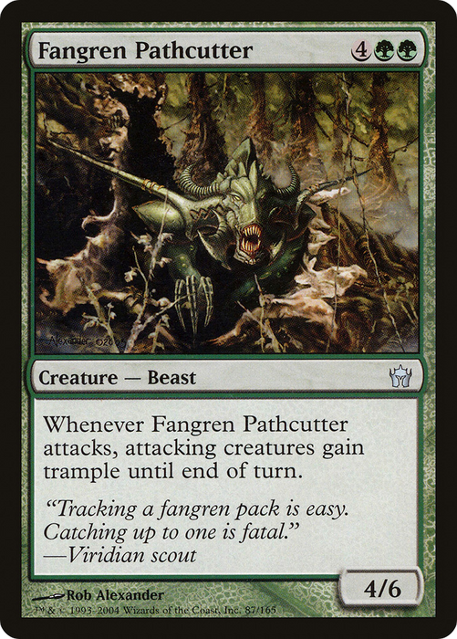 Fangren Pathcutter (5DN-087) - uncommon