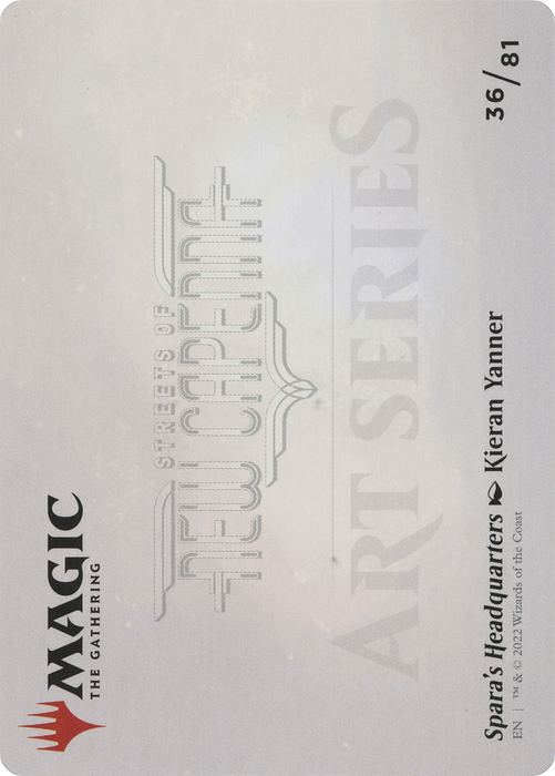 Spara's Headquarters // Spara's Headquarters (ASNC-036) - common (Borderless) - Foil