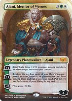 Ajani, Mentor of Heroes (MED2-RA5) - mythic (Borderless) - Foil