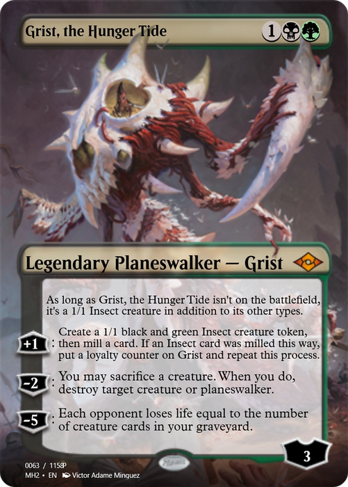 Grist, the Hunger Tide (PRM-91327) - mythic - Foil