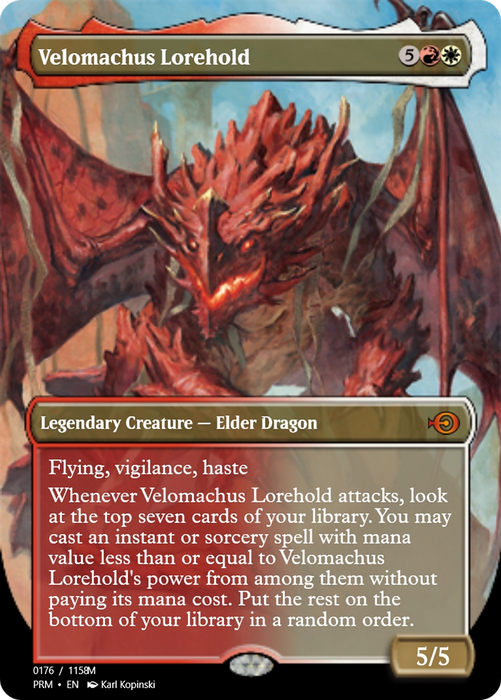 Velomachus Lorehold (PRM-90324) - mythic - Foil