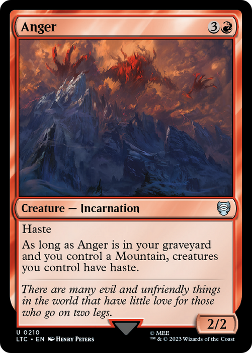 Anger (LTC-210) - uncommon