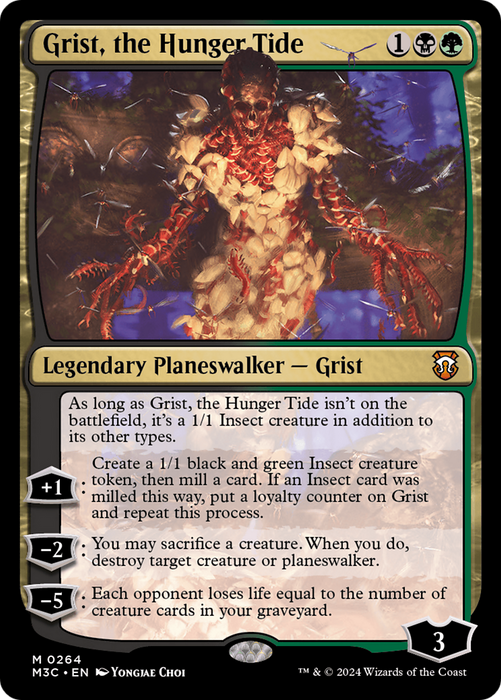 Grist, the Hunger Tide (M3C-264) - mythic - Foil