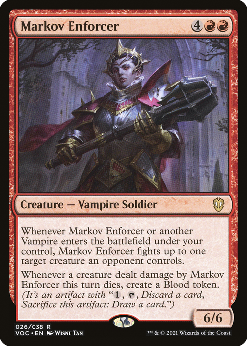 Markov Enforcer (VOC-026) - rare