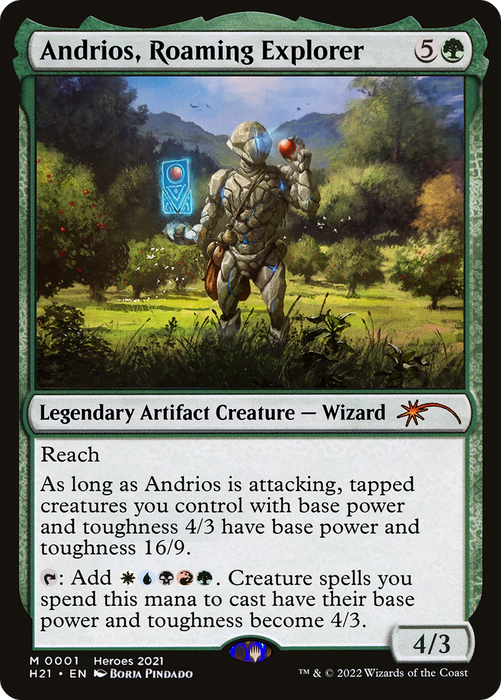 Andrios, Roaming Explorer (PH21-001) - mythic